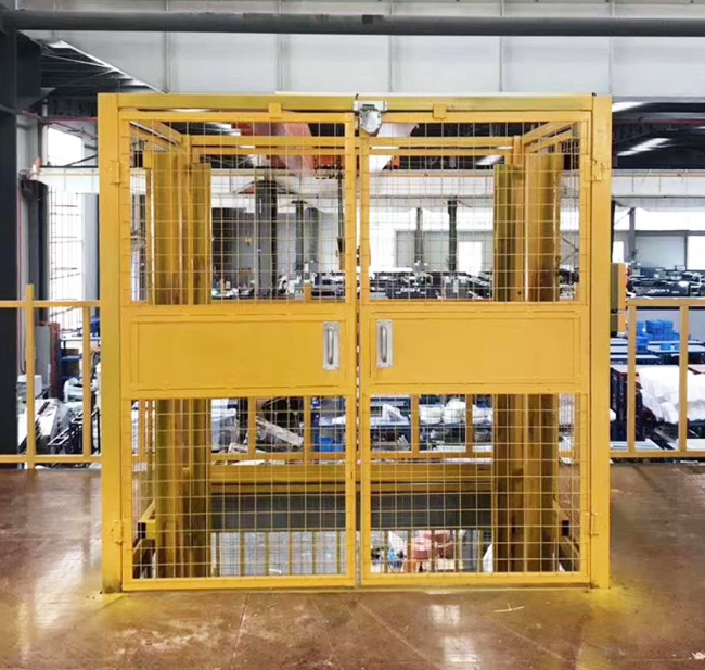 惠州智能导轨式升降机亮相