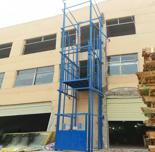 惠州建材厂室外物料提升